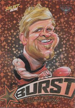 2016 Select Footy Stars - Starburst Caricatures #SB19 Michael Hurley Front